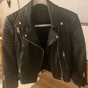 ALLSAINTS LEATHER JACKET!!